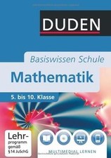 Duden basiswissen mathematik - basiswissen,