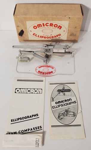 Vintage omicron ellipsograph - vintage,
