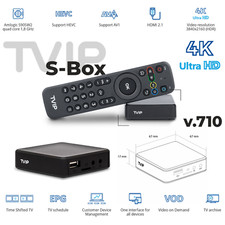 TVIP S-Box v.710 IPTV 4K UHD