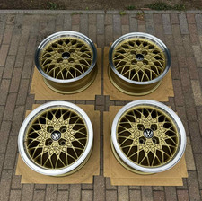 BBS RA 375 6JX15 ET35 4X100 VW GOLF I II III CABRIO CADDY JUBI GTI