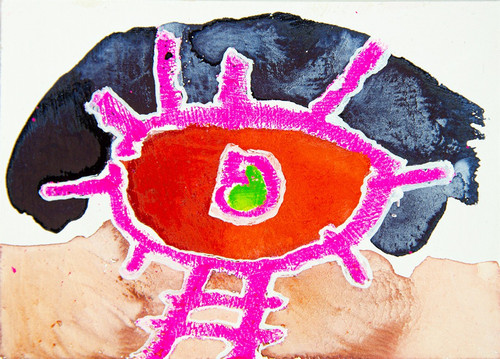 Original painting aceo - original,