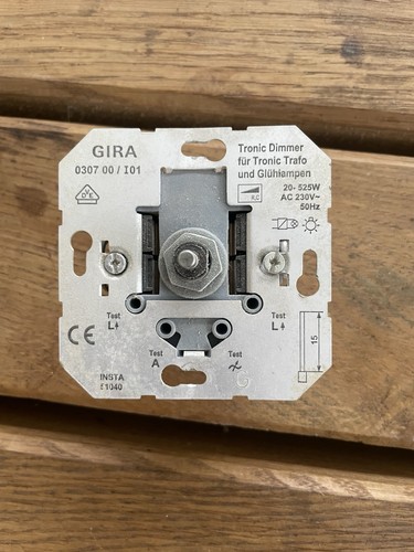 Gira tronic dimmer einsatz - gira,