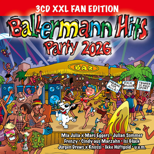 Ballermann hits party 2026 - ballermann,