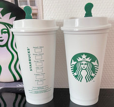 Starbucks Becher Cup  WEIß