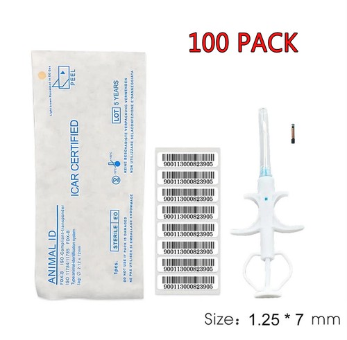 100x tierchip tiertransponder - 100x,