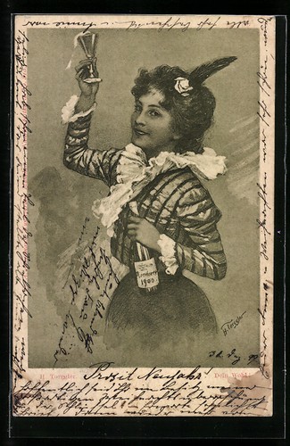 Künstler hermann torggler - künstler-ak,