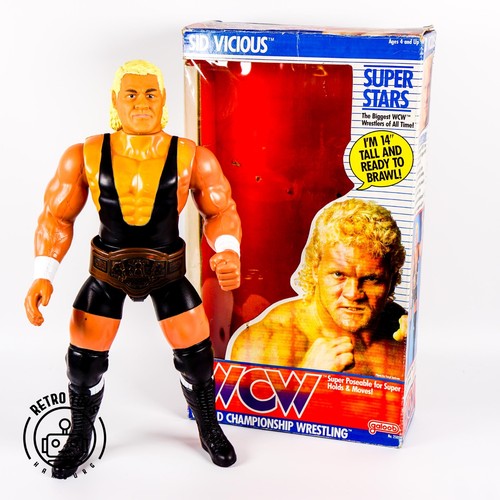 Galoob sid vicious wcw super - wcw,