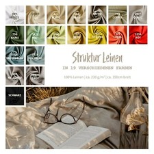 Leinen Meterware - 100% Leinen
