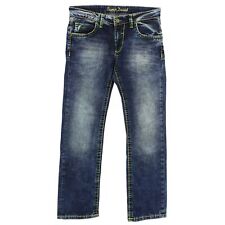  CAMP DAVID Herren Jeans Hose NICOR611 Straight Stretch blue used blau 27182Z