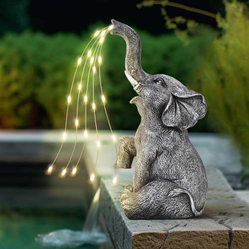Elefanten statue gartendeko - elefanten,