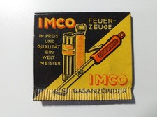 Reklame feuerzeug imco - reklame,