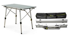 Campingtisch faltbar Klapptisch Alu aufrollbar Gartentisch Falttisch 90 x 52cm