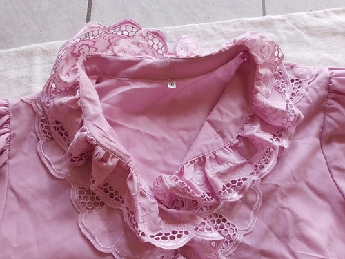 Bluse malve vintage - bluse, 46/48