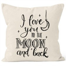 Kissenbezug Spruch I love you