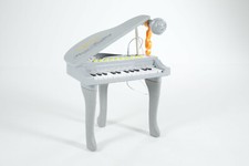 Kinder-Keyboard, Mini-Piano mit 15 beleuchteten Tasten und verschiedenen Sounds