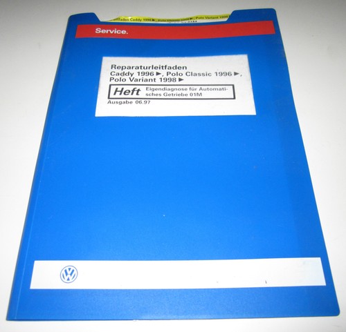 Werkstatthandbuch polo 6n - werkstatthandbuch,