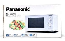 Panasonic NN-E201W Solo Mikrowelle 800W 20L Volumen Weiß- kleiner Gehäuseschaden