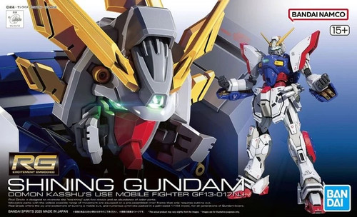 Bandai shining gundam real - bandai,