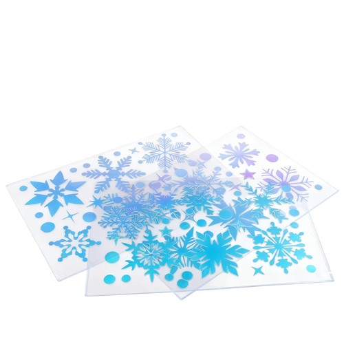 Blatt bunte schneeflocke - 3,