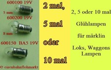 2-5-10 Glühlampen für