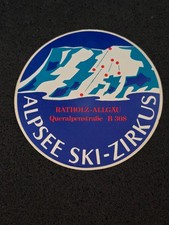 ALPSEE SKI-ZIRKUS ➔ Sticker / Aufkleber ➔ *aus Sammlung* 175