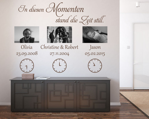 Wandtattoo diesen - in,