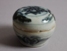 Antike chinesische Porzellandose mit Deckel small Chinese box with lid Ming