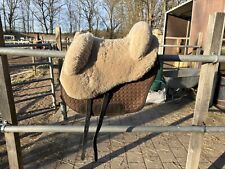 mattes lammfell pad Lamfell Sattel 