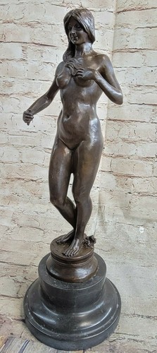 Art nouveau statue dame - art,
