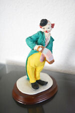 Goebel Figur Happy Clowns, Clown spielt Bandonion/Akkordeon,Signatur 1989
