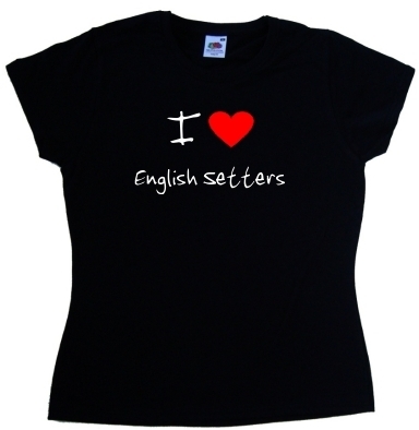 Love heart english - english, setters