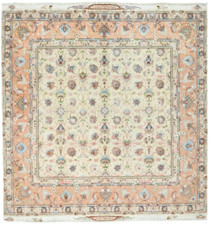 Tabriz 50Raj-Handgeknüpfter