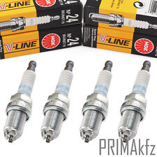 4x NGK Zündkerzen BKUR6ET-10