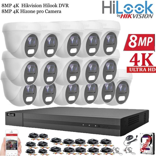 Hikvision colorvu cctv - 4k,