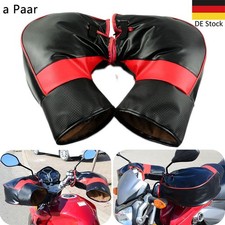 Motorrad Handschuhe Lenkerstulpen Roller Handwärmer Hand Muffs Winter Wärmer DE
