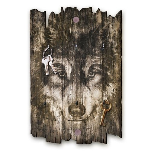 Wolfsblick schlüsselbrett - -,