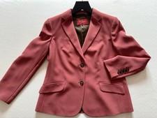 Burberry Blazer Fuchsia Neu 42 Novacheck Futter Logo Knöpfe