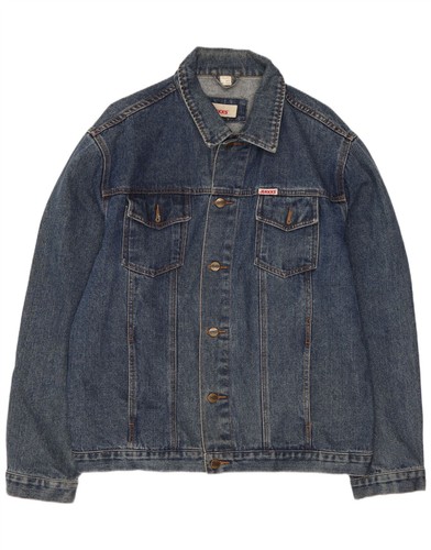 Jeaxxs mens denim jacket - denim,