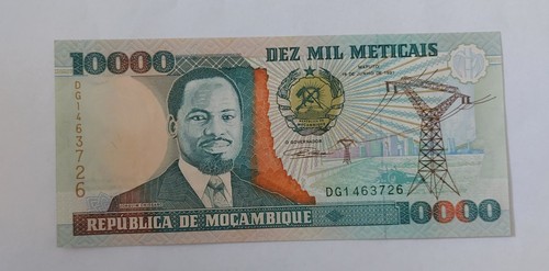 Banknoten mosambik 10000 - -,
