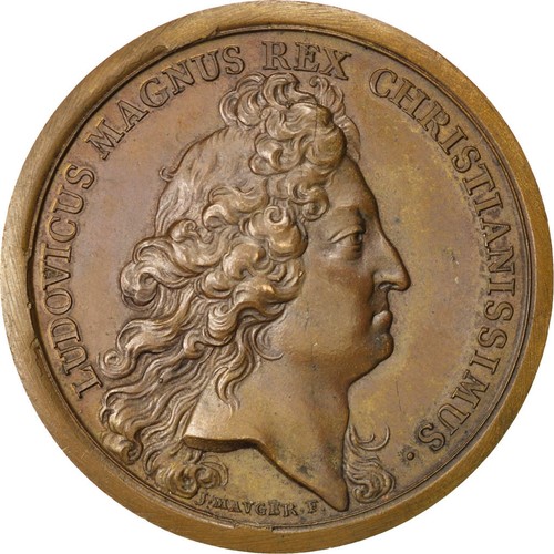 Frankreich medal louis - frankreich,, xiv