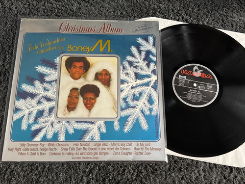 Rare boney christmas album - boney,