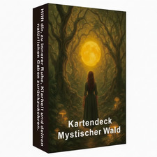 🌲 Wald Tarot & Achtsamkeitskarten – Orakel für innere Balance ✨ Mit Geschenken