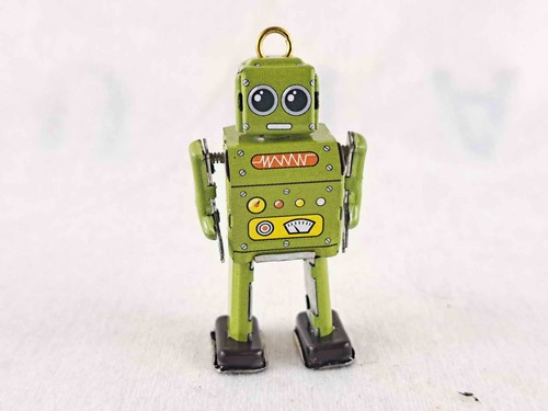 Blechspielzeug mini roboter - -,