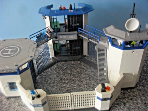 Playmobil polizeistation mit - polizeistation,