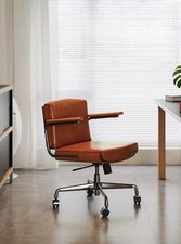 Berlin Chair – Designer Drehstuhl aus Holz & Stoff | Ergonomischer Bürostuhl