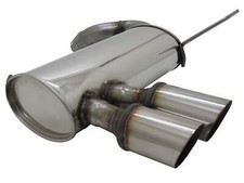 Novus Sportauspuff für BMW E90 / E91 / 325i / 330i 2x76mm MS-Design