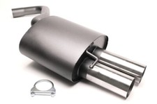 TA Technix Sportauspuff 2x76mm für BMW 3er E90 E91 316i 318i 320i 318d 320d