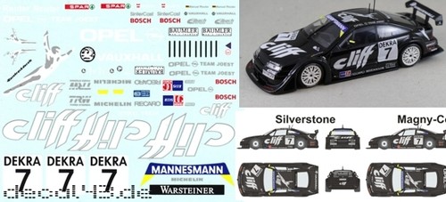 Decal opel vauxhall - 1/43,
