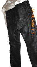 Bikerlederhose Herren