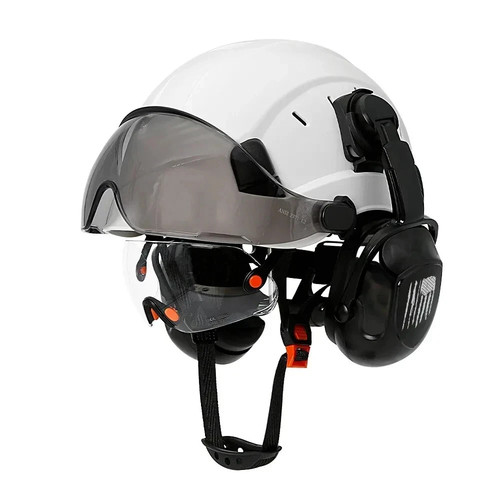 Bau schutzhelm mit - mit, visier